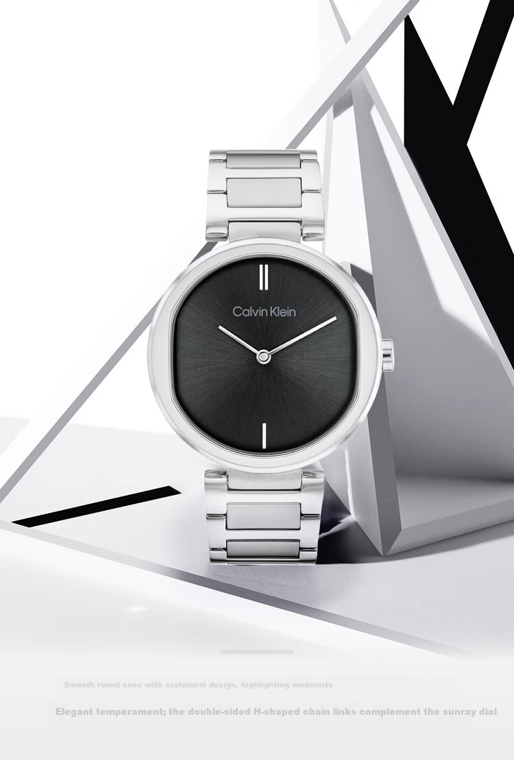 Calvin Klein CK Elegant Steel Strap Quartz Women's Watch, Goddess Day New Year Gift 25200251 1