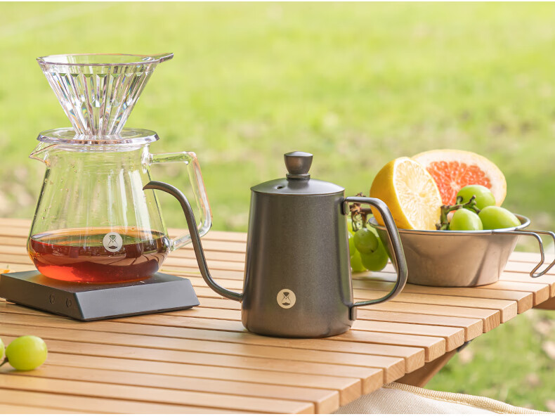 Timemore Pure Pour-Over Coffee Maker, Home Use Pour-Over Kettle, Long Spout Narrow Mouth Kettle 15