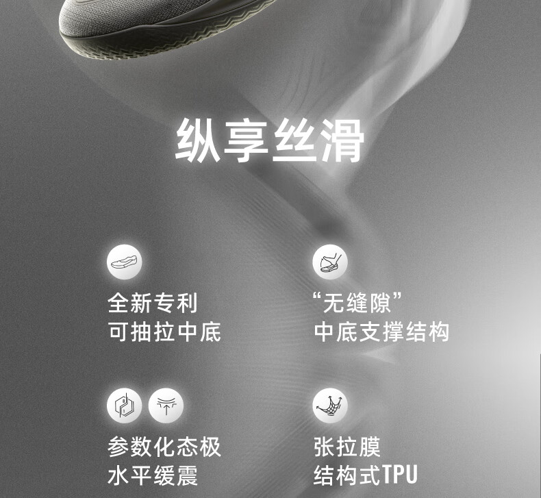 Peak Taiji Wushuang Summer Men's Breathable Cushioning Basketball Shoes Badminton Sports Shoes DA521001 3