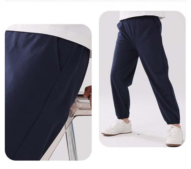Baleno Girls' Pants 2026 Summer Kids Cooling Mosquito-Repellent Lightweight Sports Quick-Dry Trousers 8