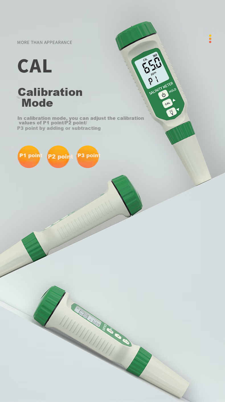 Xima AR8012 Salinity Meter, Aquarium Fish Farming Pen-Type Salinity Pen, Food And Beverage Salinity Detector 7