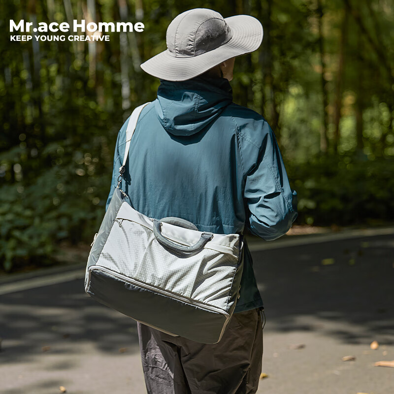 Рюкзак Mr.ace Homme, большой объем, для коротких поездок, складной, деловой, для путешествий, легкий, кросс-боди, ручная сумка для мужчин и женщин, горный зеленый