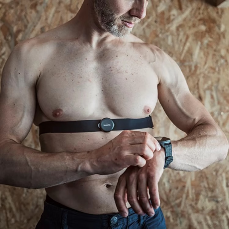 SUUNTO Smart Heart Rate Strap, Marathon Running Cycling Fitness Triathlon Chest Strap, Heart Rate Monitoring Band 3