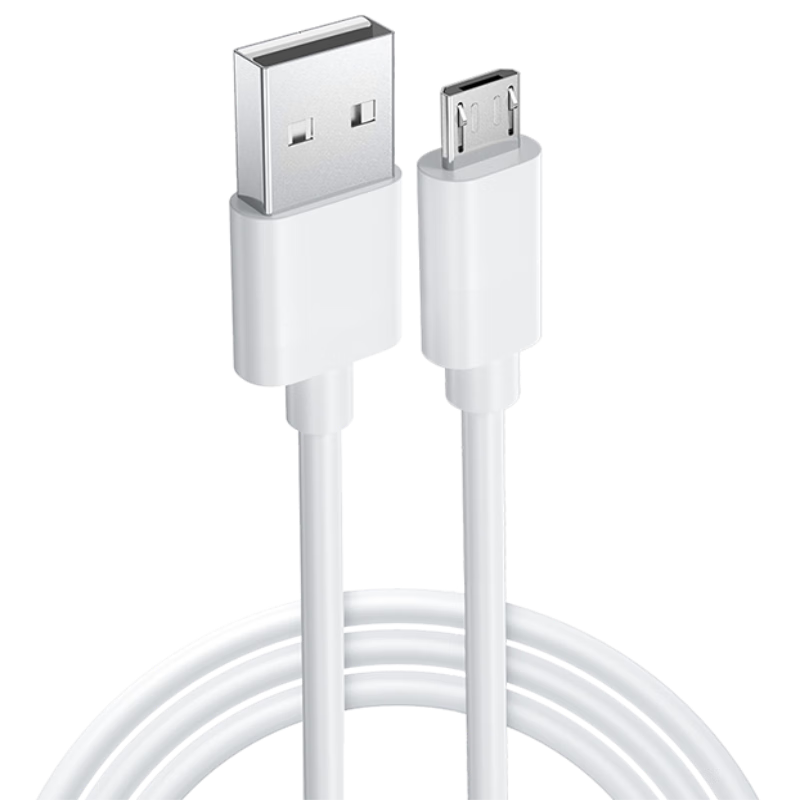 Zitai [3-Pack] Android Data Cable for Huawei Xiaomi Phone Charger, 2A Fast Charging, Honor/OPPO/Micro USB Power Cord, 0.25m+1m+2m, White