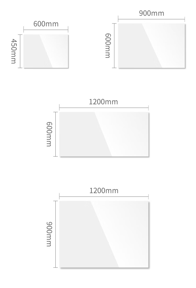 JONEVEE 60cm*100cm Soft Whiteboard Wall Sticker Drawing Board, Magnetic Erasable Writing Surface for Home Use, Children's Doodle Painting Blackboard for Office And Teaching WTS6010 2