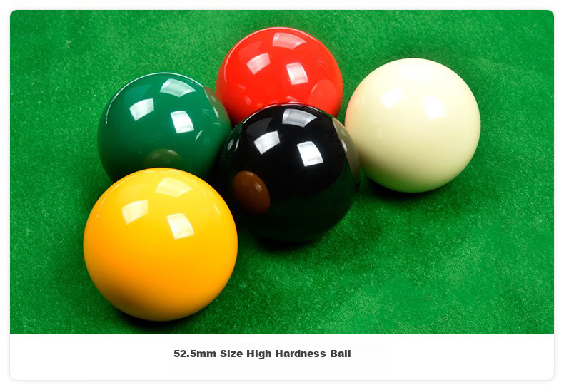 INVUI INVUI Billiard Balls, English Snooker Standard Billiard Balls, Crystal Balls, Billiard Table Accessories, 52.5mm 7