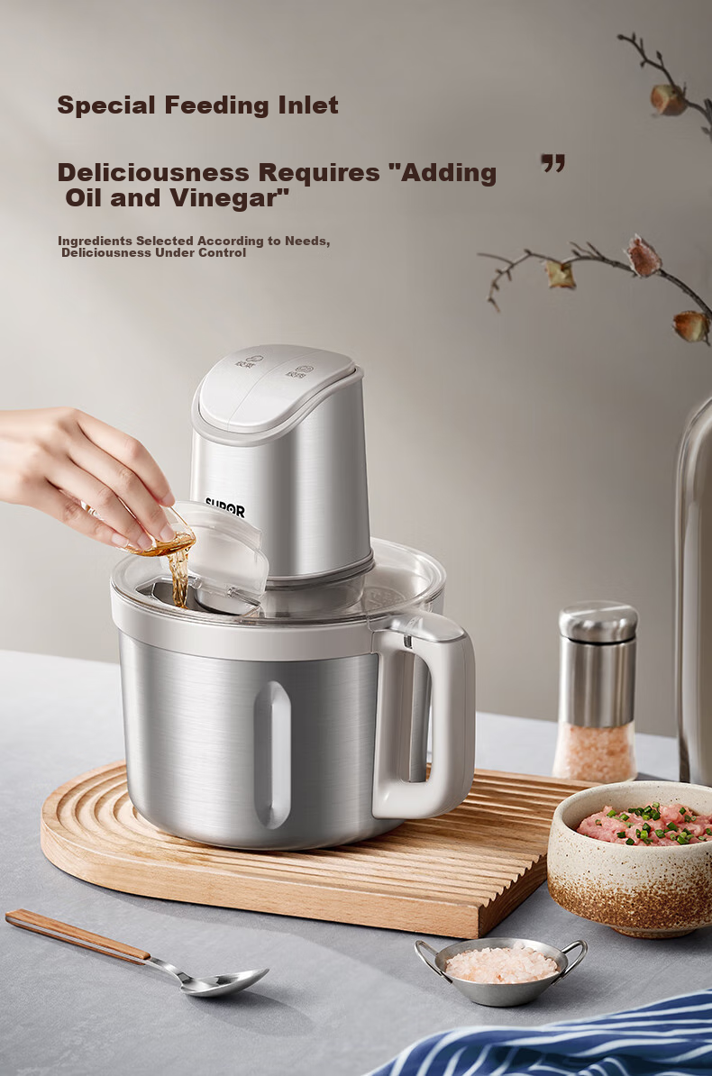 SUPOR Meat Grinder for Home Use, 4L Electric Multi-Functional Food Processor, Baby Food Maker, Mincer, Dumpling Filling Machine JR71-G400 5