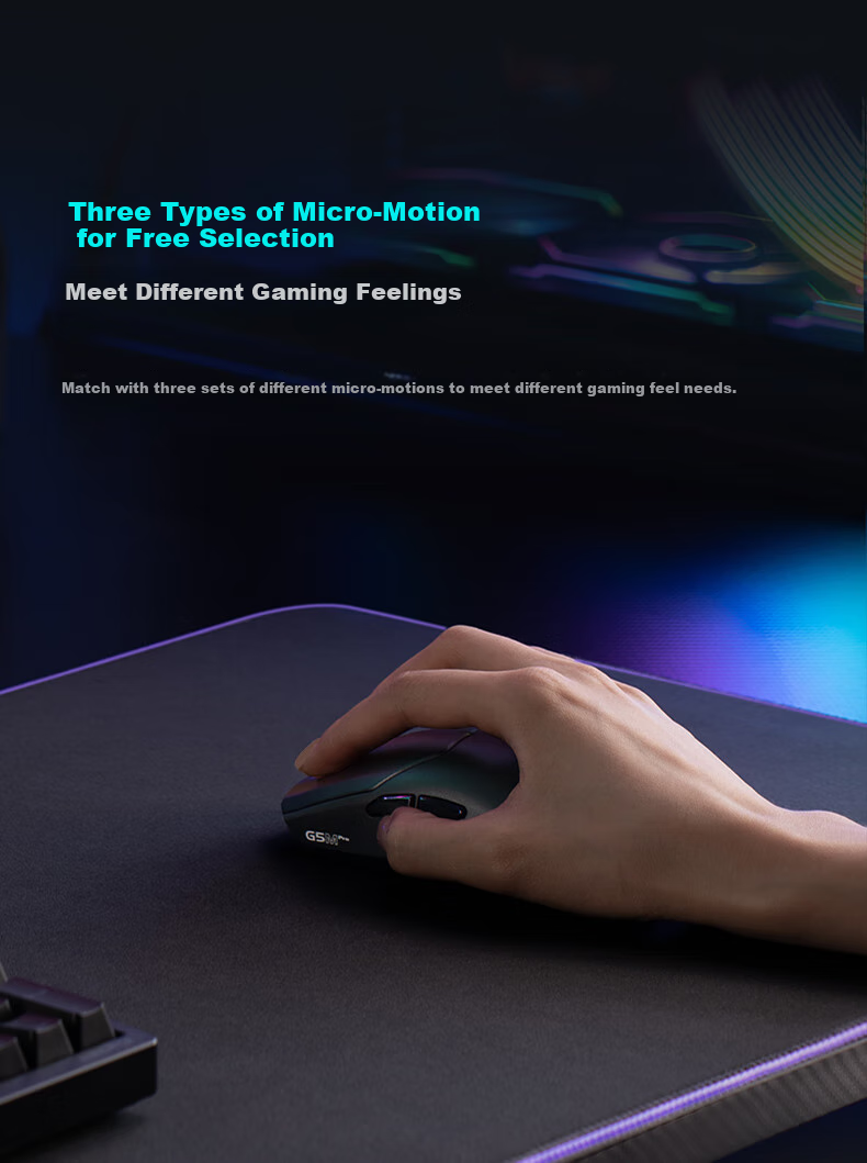 EDIFIER HECATE G5M Ultra Dual 8K Wireless Wired Bluetooth Tri-Mode Gaming Mouse PAW3950 Long Battery Life Hot-Swappable Switch Lightweight Silent White 6