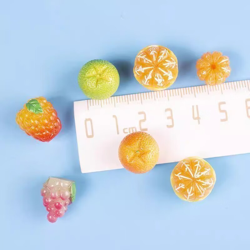 Lankupa Mini Blind Box Toy, Realistic Fruit-Shaped Miniature Toys, Student Prizes for Class Sharing, National Day Small Gifts 2