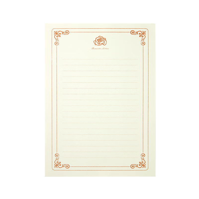 Kingdee Letter Writing Kit - New Year Gift Set with Enamel Paper, 40 Sheets B5 Size, Exquisite Valentine's Day Love Letter, New Year Greeting Card And Postcard