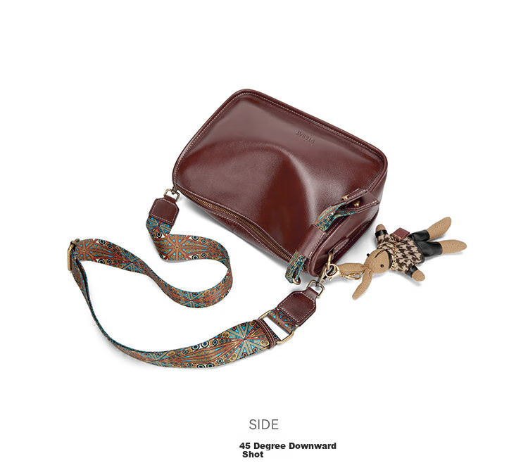 St&Sat Leather Large Capacity Bag, Crossbody Bag, Pillow Bag, Shoulder Bag, Practical Gift for Wife on May 20th 12