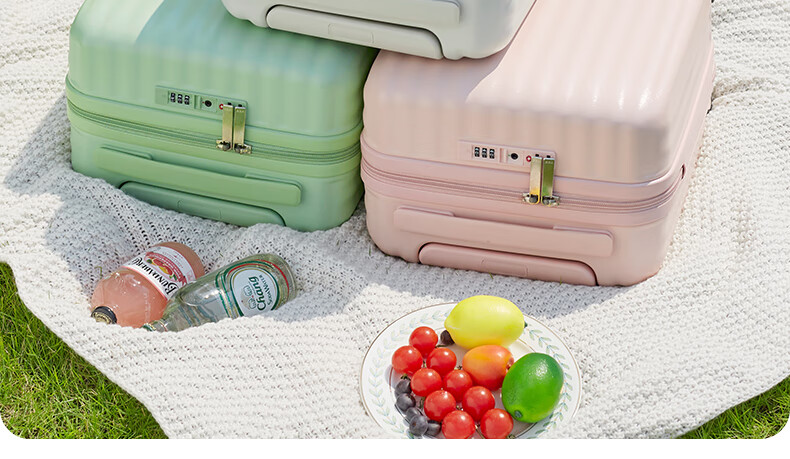 Aji 14-Inch Luggage, Women's Carry-On Suitcase, Small Lightweight Travel Case for Women And Children, Trolley Suitcase 14