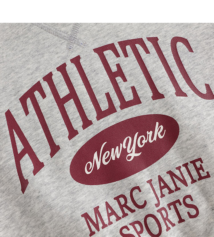 MARC&JANIE Girls' American-Style Casual Sportswear Set, Children's Sweatshirt Set, Spring 2025 Collection, 250160 7