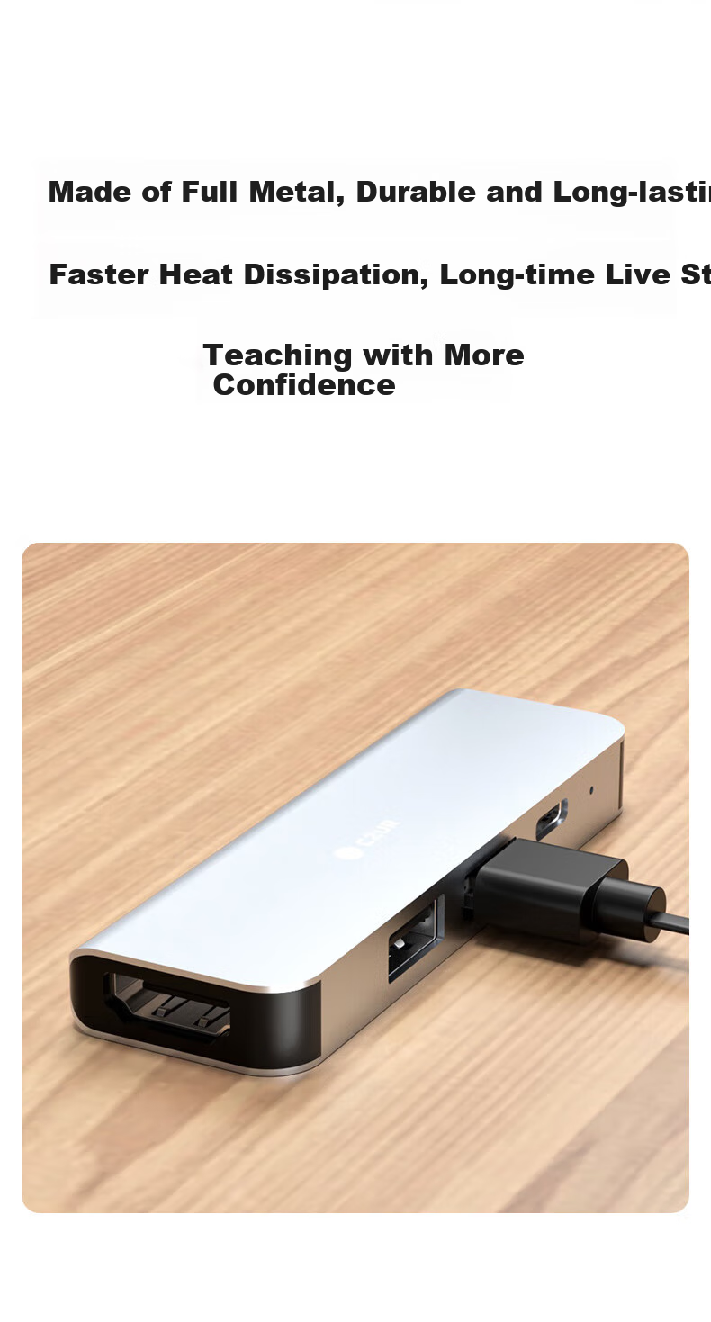 CZUR Video Display Stand, High-Definition Camera, 12 Million Pixels, FancyS Dedicated HDMI Expansion Dock, Direct Connection to All-In Teaching Projector, Calligraphy And Painting Teaching Live Streaming 8