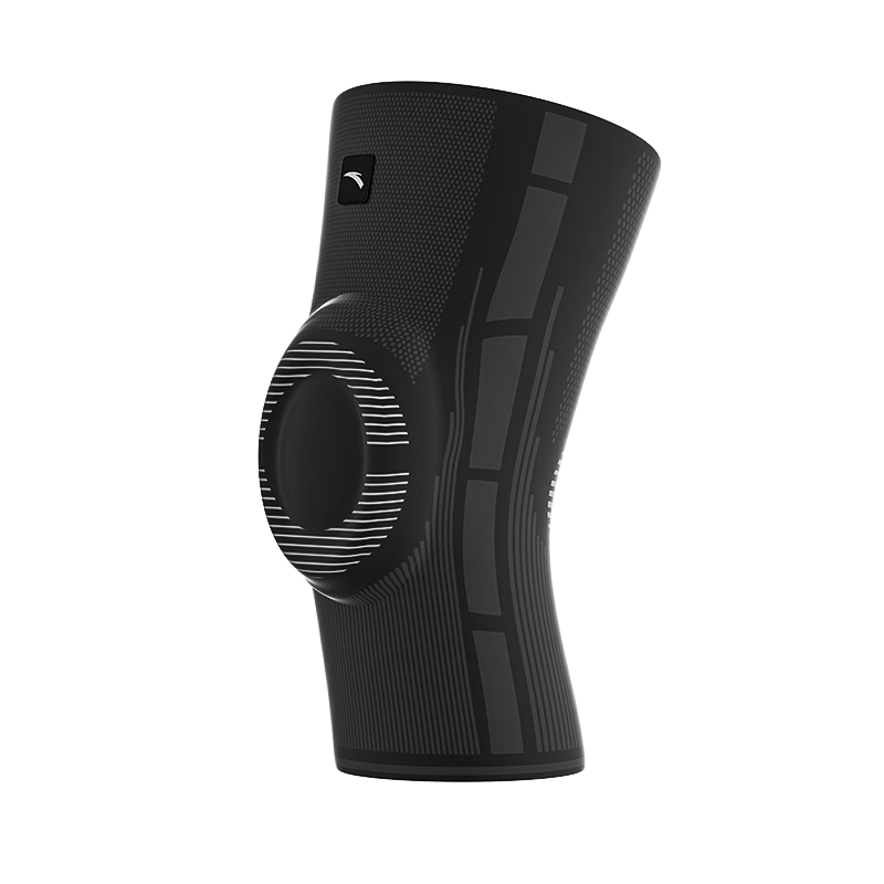 ANTA Knee Brace for Sports, Running, Warmth, Cold Legs, Basketball, Knee Protection, Meniscus Injury, Badminton, Black, Size L