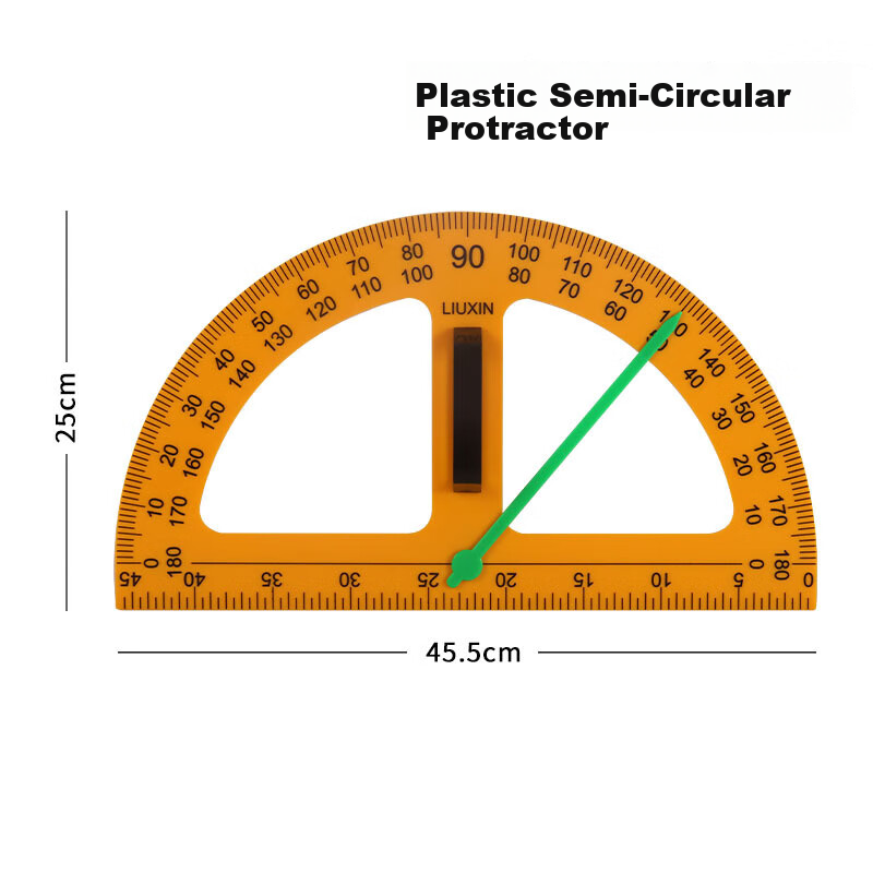 Liuxin Triangle Ruler Protractor Teaching Aid, Magnetic Math Tool for Elementary And Middle School Students, Stationery And Learning Supplies, Back-To Season And Teacher's Day Gift, Educational Kit Set for Gifting 9