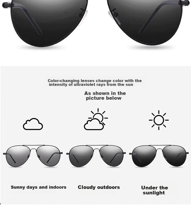 FESETE Sunglasses, Polarized Driving Glasses, UV Protection, Strong Light Blocking Sunglasses for School And Father's Day 3