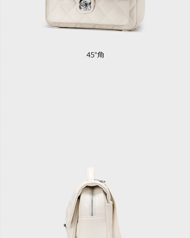 JUST STAR Zhang Yuxi's Same Style Backpack for Women, 2026 New Light Luxury Lightweight Travel Backpack, School Bag, Birthday Gift 16
