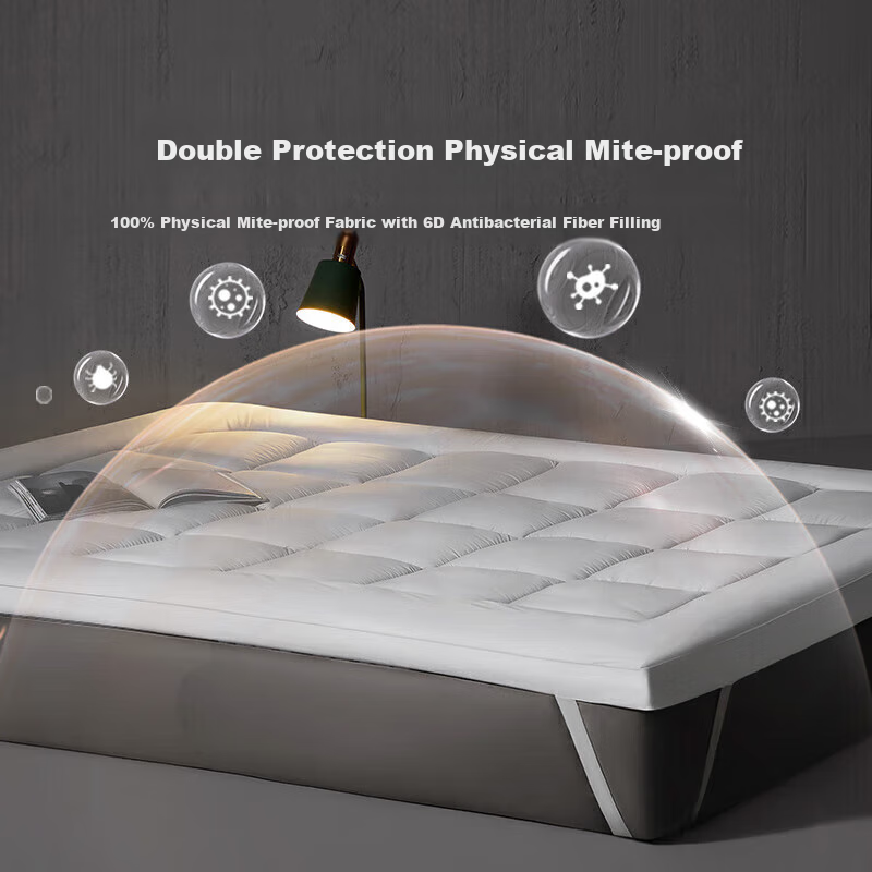 LUOLAI Home Textile Student Dormitory Mattress, Single Bed, Antibacterial And Anti-Mite Protection Pad, 1.2x2 Meters, Approximately 5CM High