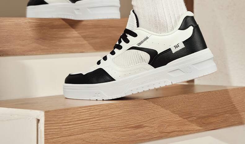 361° Men's Sports Shoes Soda Autumn Mesh Breathable Lightweight White Sneakers 672516626-4 28