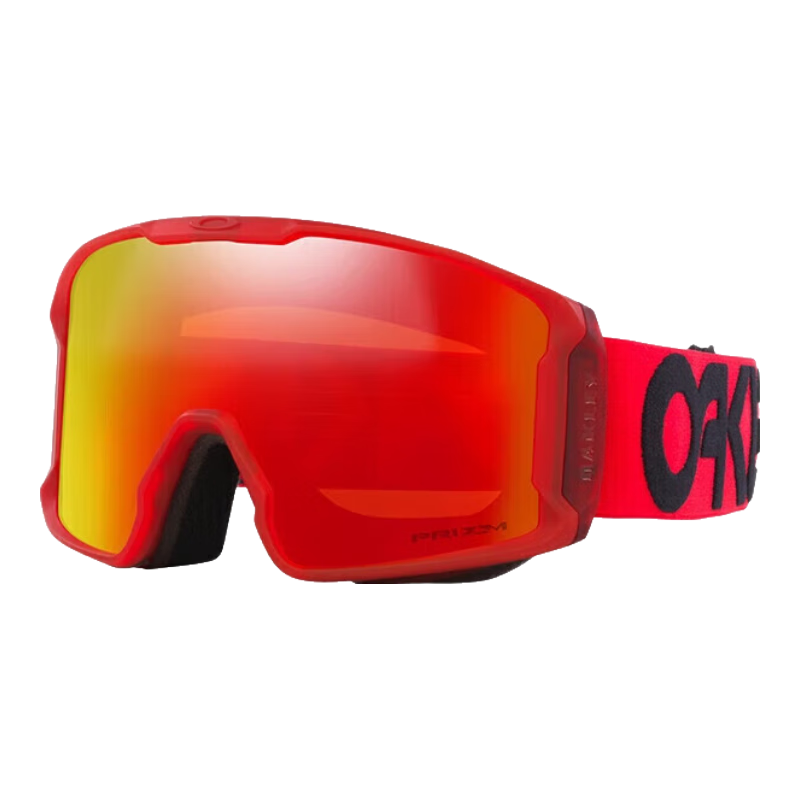OAKLEY LINE MINER L Su Yiming Edition Torch Red Ski Goggles OO7070-F1