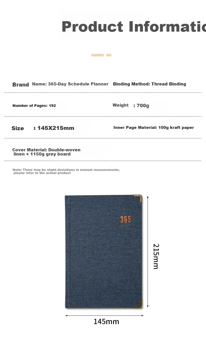 TANGO Gaokao Countdown Hourglass Schedule Planner Notebook Gift Box Essential for Students Daily Plan Check-in Efficiency Management Business Office Annual Meeting Creative Gift 1
