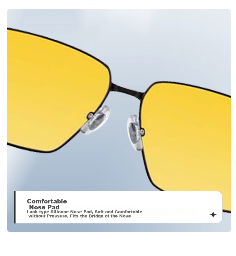 HELEN KELLER Day And Night Photochromic Glasses for Men And Women, High-Definition Driving Sunglasses H8758Y01 6