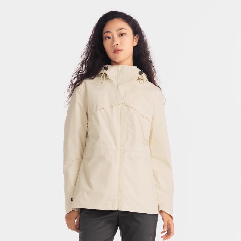 DECATHLON Women's Outdoor Mountain-Style Sports Waterproof Windproof Jacket NH500 5118049