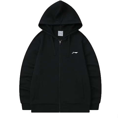 Li-Ning Men's Spring Autumn New Loose Casual Youth Trendy Fashion Versatile Sports Zip-up Jacket Men's Sweatshirt