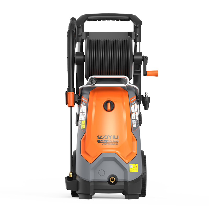 Yili High-Pressure Car Washer, Commercial Cleaning Machine, High-Pressure Car Washing Water Gun, Powerful Floor Cleaner, Copper Core Motor, 7581G