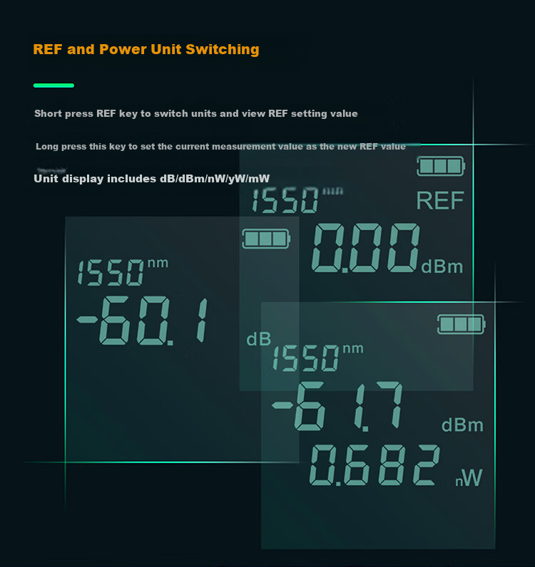 Pro'sKit MT-7616 4-In Multifunctional Optical Power Meter/Continuity Tester/Network Cable Tester, Red Light Pen Network Tester 11