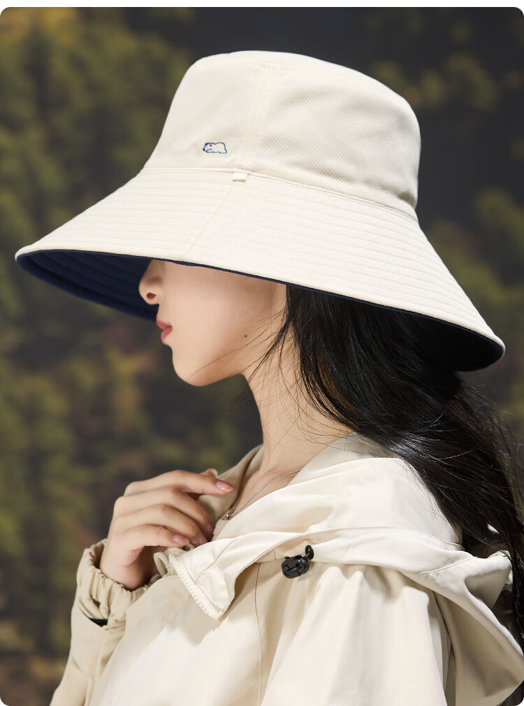 JIUMU Sun Protection Hat for Women, Sun Visor Hat, Sunhat, Fisherman Hat, Cooling Hat, Summer Outdoor Face-Covering UV Protection Hat for Wome 14