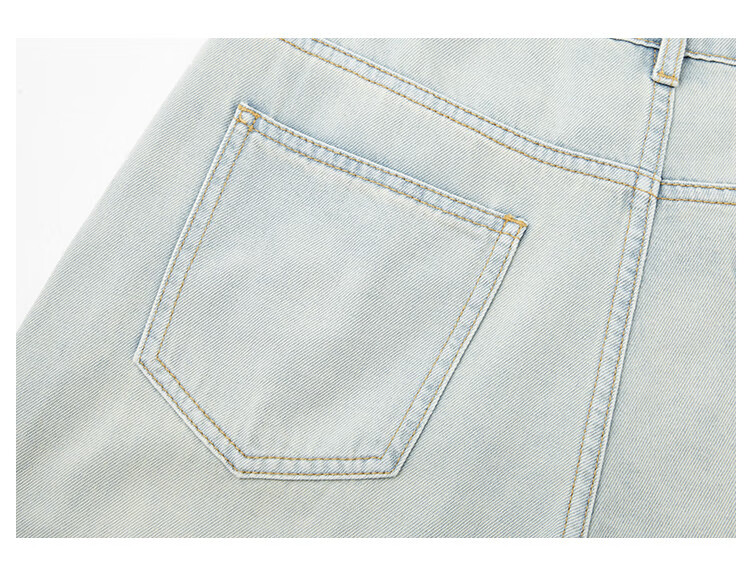 Dme [High-Waisted Ripped Jeans] Summer Loose-Fitting Slimming Lantern-Shaped Harem Jeans for Wome 3