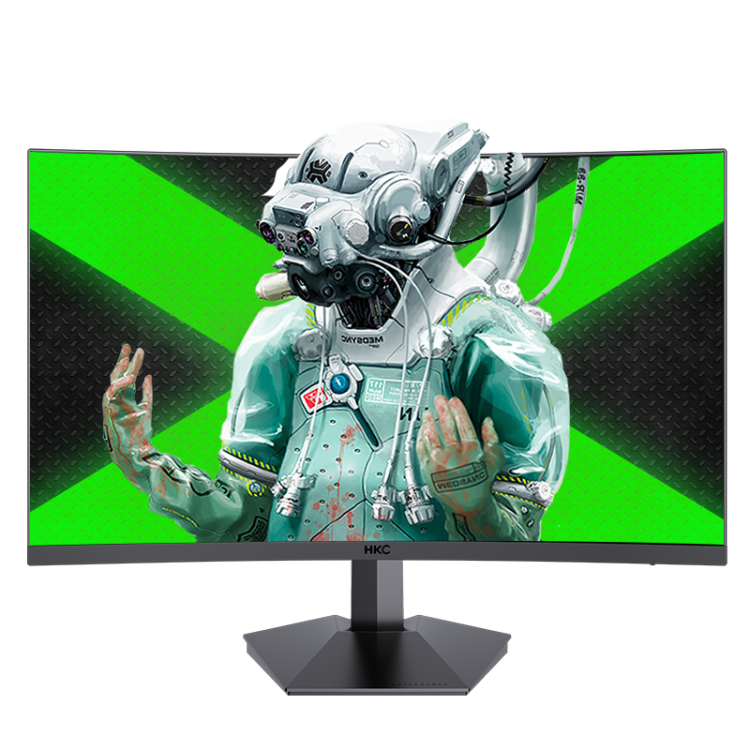 HKC 27-Inch 2K High-Definition 180Hz Curved Screen, 1500R Gaming HVA Fast LCD, CSGO PUBG High Contrast Desktop Computer Monitor, Lieying SG27QC