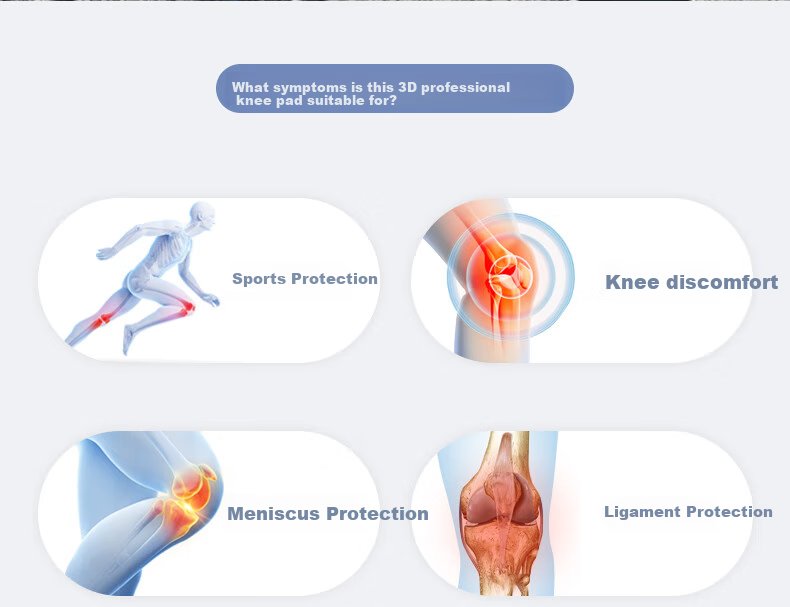 Bestray Knee Brace, Professional Sports Protection, Thin Style, for Men And Women, Specialized for Meniscus Injury, Breathable Knee Guard, Protective Sleeve 3