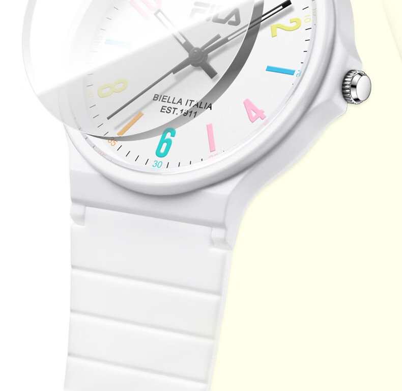 FILA Birthday Gift Silent Student Watch for Boys And Girls, Elementary School Students Waterproof Quartz Watch 6641-003 7