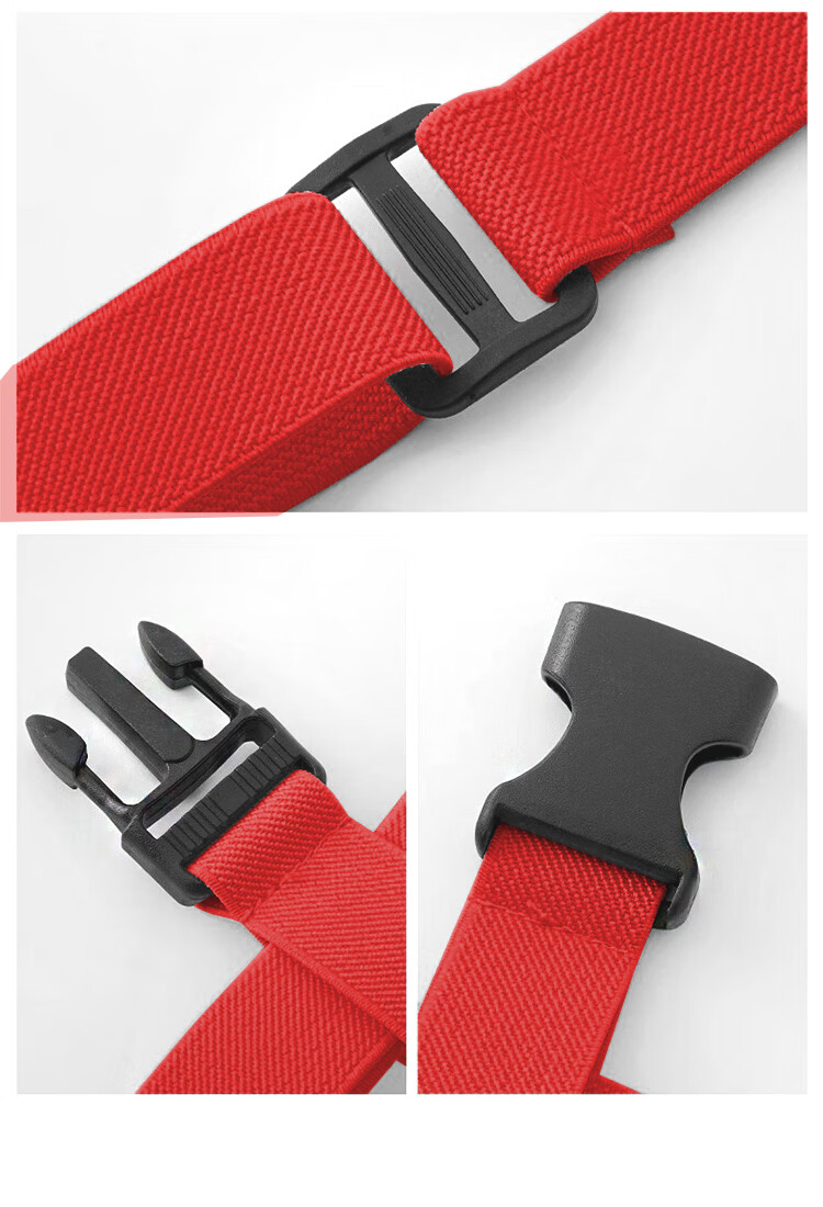 Lehuolvxing Luggage Strap, Elastic Style, Trolley Safety Check-In Suitcase, Reinforced Tight Packing Belt, Bundling Strap, Essential Rope for Studying Abroad 2