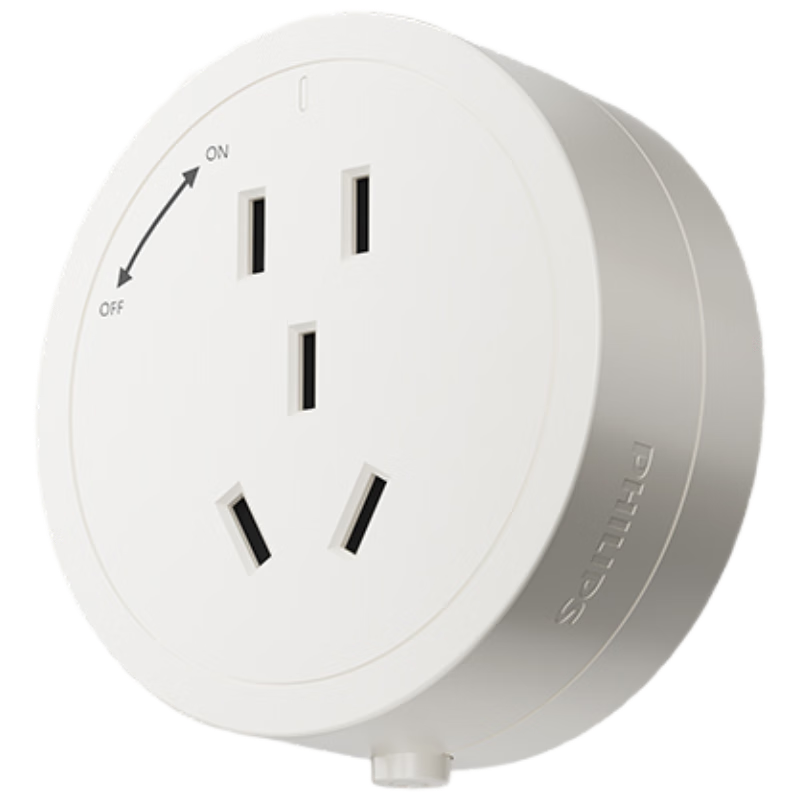 Shuxiang Household Kitchen Power Track Socket, Surface-Mounted Ultra-Thin Sliding Rail Socket, Wireless High-Power Island Countertop Sideboard, Movable Guide Rail Power Strip