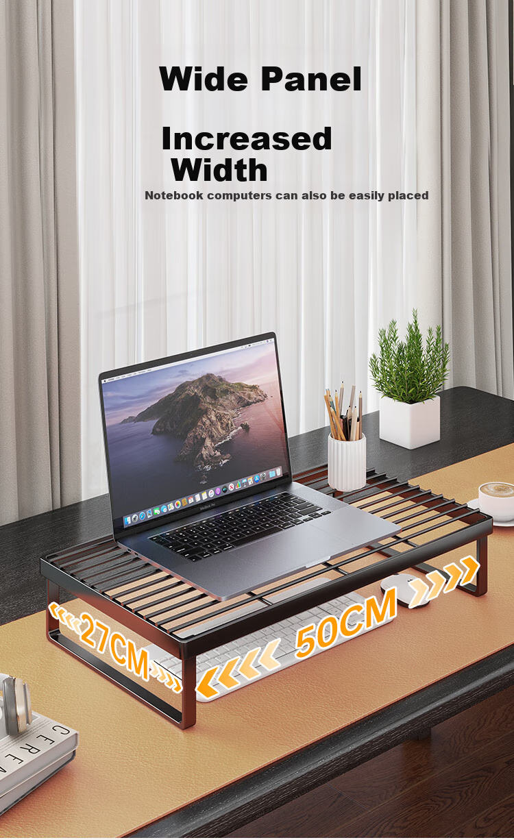 ATSCORE Laptop Cooling Stand, Aluminum Alloy Foldable Portable Vertical 6-Level Adjustable Desktop Riser, Collapsible Ergonomic Multi-Purpose Support Stand 4