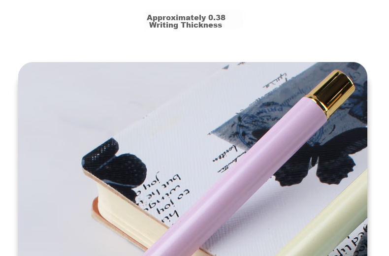 HERO Fountain Pen 1302D Iridium Nib Student Posture Correction Pen Office Signature Pen Ink Pen Pink (Dark EF Nib) 8