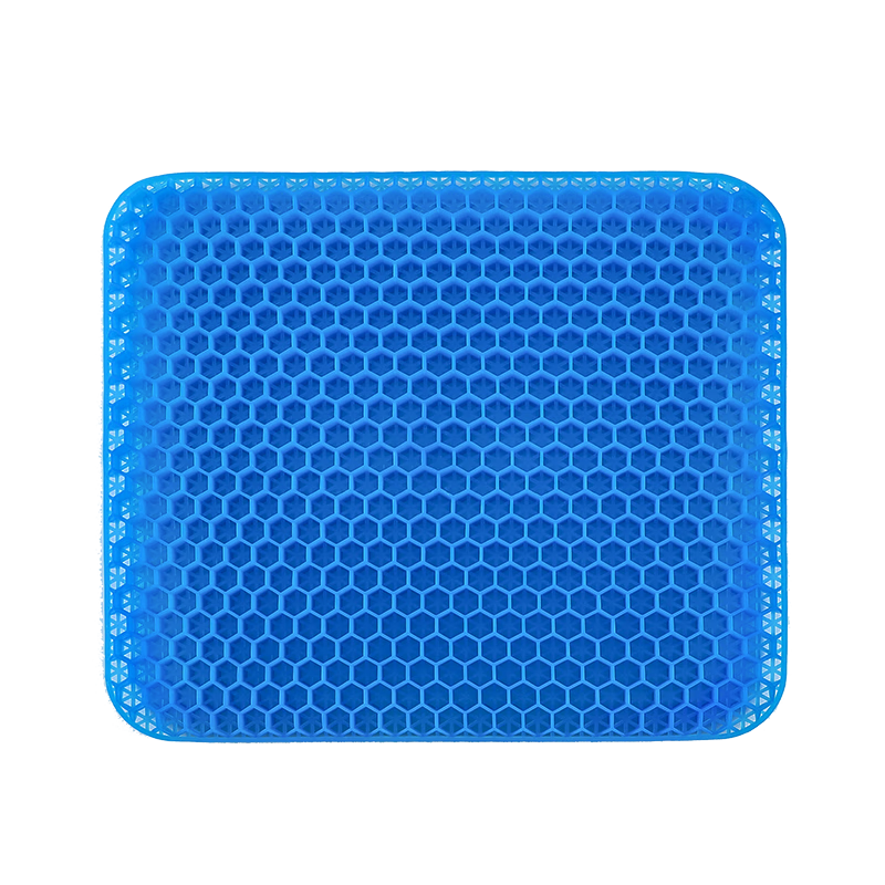 YOTOK Honeycomb Gel Seat Cushion Office Breathable Cooling Pad for Long Sitting Pain Relief Summer Use (Japan Genuine)