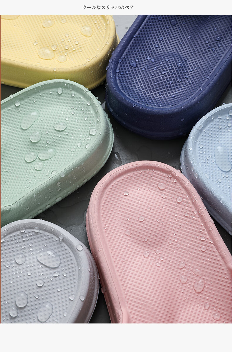 XGGC Massage Slippers for Men And Women, Summer Couples Indoor Home Bathroom Shower Non-Slip Sandals, Blue, Size 35-36 3