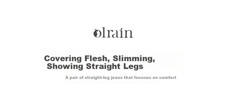 Oulain Women's Jeans, Loose-Fitting Casual Nine-Point Pants for Commuting, Suitable for Spring, Summer And Autumn, Denim Blue, Size L 1