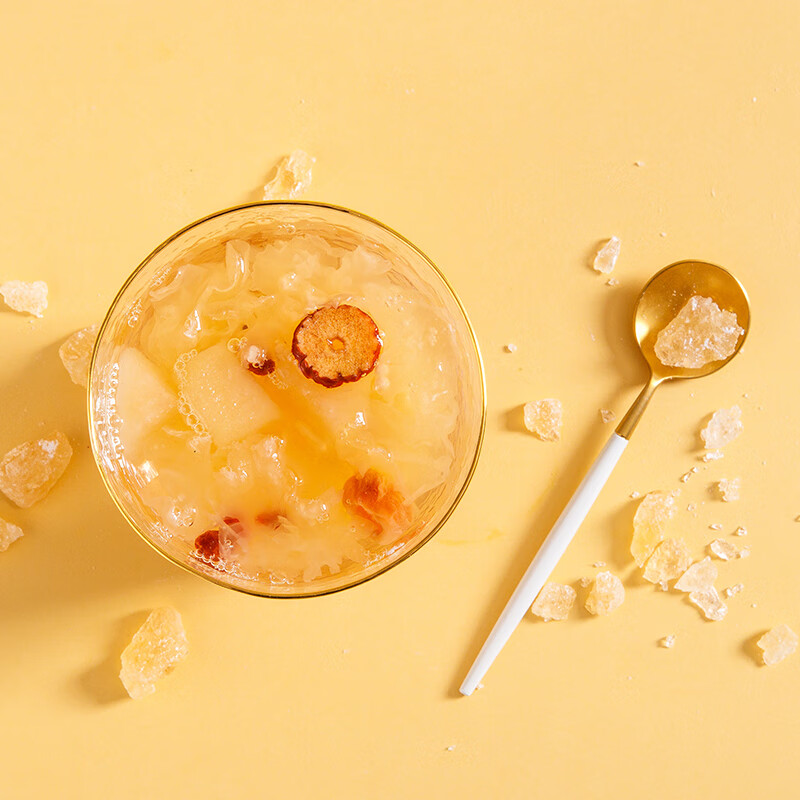 舒可曼黄冰糖1150g【罐装】柠檬花茶红烧肉材料老冰糖甜品炖品冲饮调味