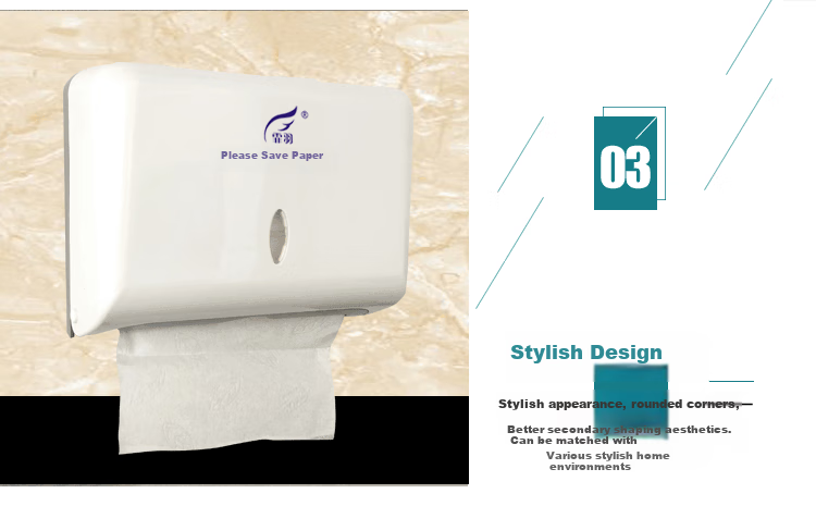 Feiyu Hand Towel Dispenser, Single Pack, No Drilling Required, Bathroom Toilet Paper Holder, Hotel And Shopping Mall Wall-Mounted Hand Towel Box 4
