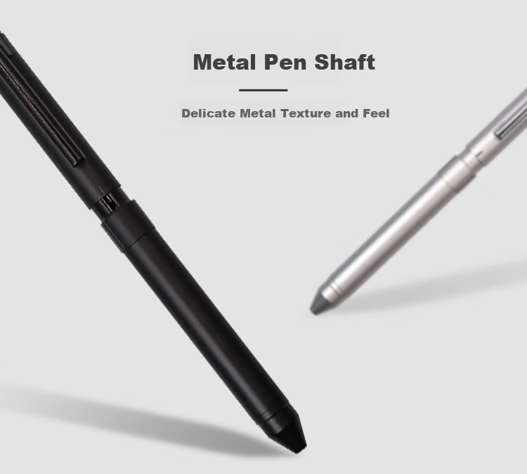ZEBRA Pen, Three-In Multi-Color Signature Pen (Black And Red 0.7mm Ballpoint Pen + 0.5mm Pencil), High-End Business Office Gift SBZ15, Leather Black Handle 5