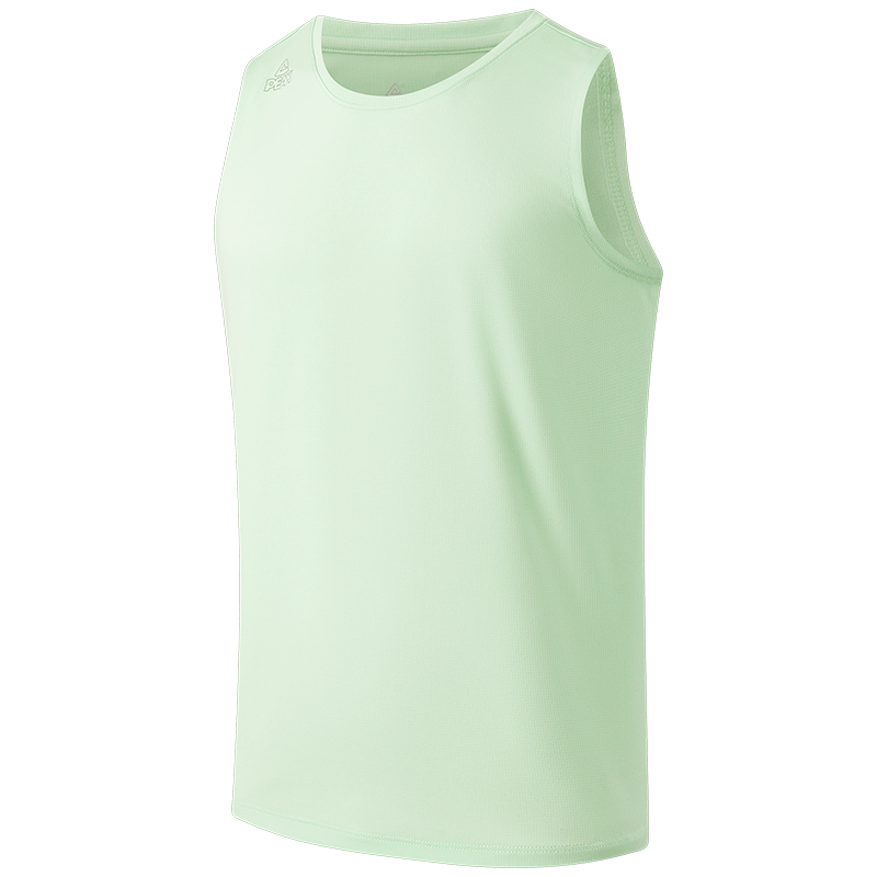 PEAK Quick-Dry Sports Tank Top for Men, Summer Breathable Sleeveless Shirt for Badminton, Fitness And Running DF652017