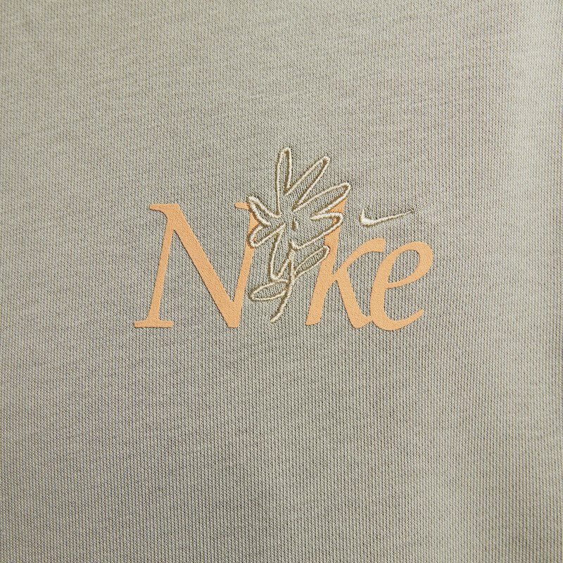 NIKE Men's Spring And Autumn Crewneck Sweatshirt, Casual Sports, Fashionable And Versatile, IB8234-901 White, 2XL 4