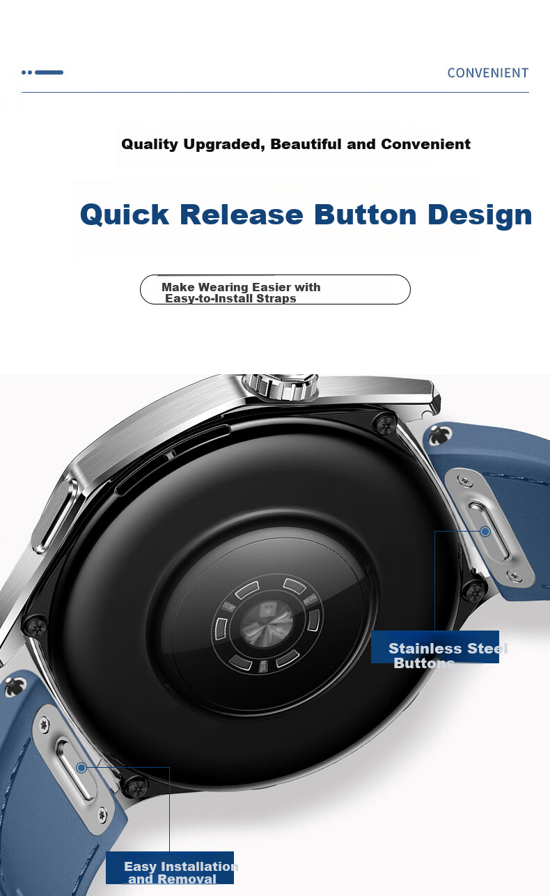 Weiqiantu Suitable for Huawei GT7/GT6/GT5/pro Watch Band, Compatible with Watch4pro/watch6/5/pro/Watch GT4/GT3/Buds2/Pro/Weizhan Dashi 2 Braided Silicone 2 2
