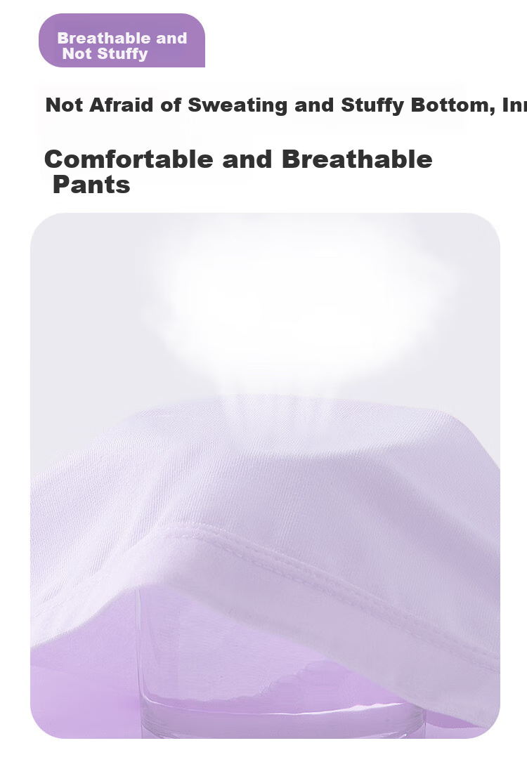 DEESHA [7A Antibacterial Class A Baby Cotton] Girls' Underwear, Children's Pure Cotton Shorts, Student And Toddler Boyshorts 10